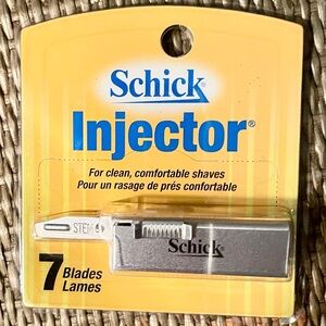 Schick Injector Razor Blades Refill Pack of 7 NIP